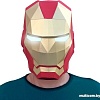 PaperCraft PAPERRAZ Маска Железный человек