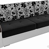 Диван Лига диванов Мейсон 102148 (черный/белый/серый)