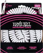 Гитарный кабель Ernie Ball P06045 6.3 мм - 6.3 мм (9.14 м, белый)