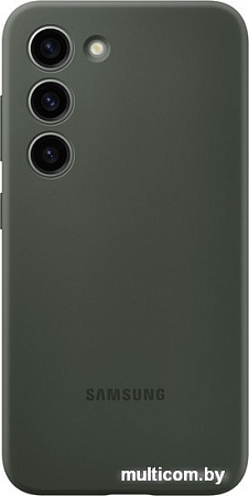 Чехол для телефона Samsung Silicone Case S23 (хаки)