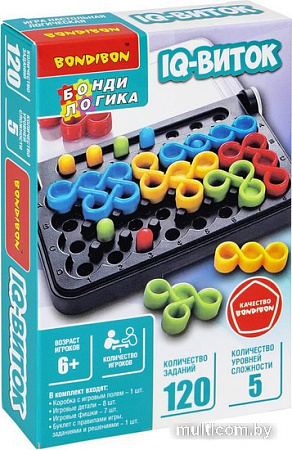 Настольная игра Bondibon БондиЛогика IQ-Виток ВВ5959
