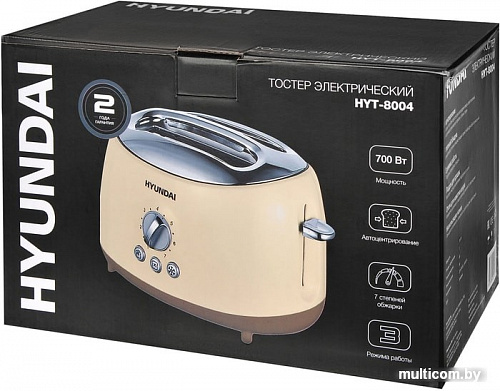 Тостер Hyundai HYT-8004