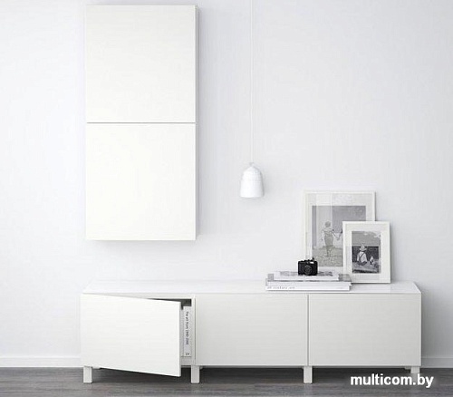 Ikea Бесто 592.450.48 (белый/лаппвикен белый)
