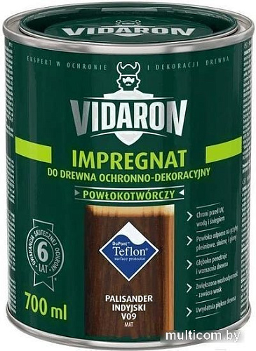 Пропитка Vidaron Impregnant V09 0.7 л (индийский палисандр)