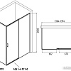Душевая стенка Alex Baitler SG64B90 90x200
