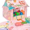 Развивающий коврик Nino Сказочный домик (розовый)