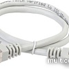 Кабель ITK RJ45 - RJ45 PC01-C5EFL-1M (1 м, серый)
