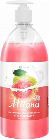Grass Крем-мыло жидкое увлажняющее Milana гуава 1000 мл