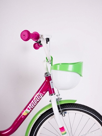 Детский велосипед Tech Team Melody 20 NN013868 (красный/зеленый, разобранный)