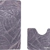 Набор ковриков Gokyildiz Standart 0.5x0.8 CROSS-7020-GRAY