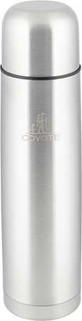 Термос Coyote SVF-1000 кнопка 1л (нержавеющая сталь)