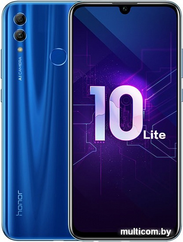Смартфон Honor 10 Lite 3GB/64GB HRX-LX1 (синий)
