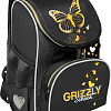 Школьный рюкзак Grizzly RAm-584-6 (черный/золотой)