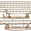 3Д-пазл Ugears Переезд и рельсы