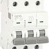 Выключатель автоматический GEYA GYM9-3P-4B 3P 4A B 6kA 3M GYM93P4B