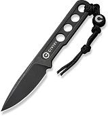 Нож Civivi Fixed Blade Circulus 10Cr15CoMoV Steel Ostap Hel Design C22012-1 (черный)