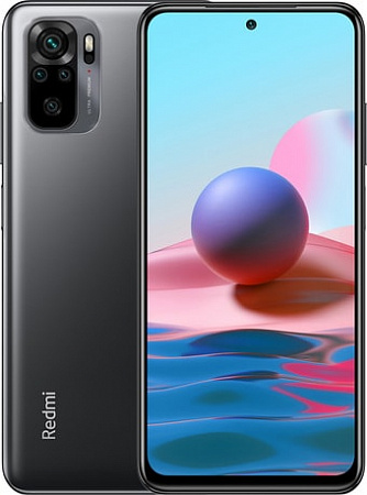 Смартфон Xiaomi Redmi Note 10 4GB/64GB (серый оникс)