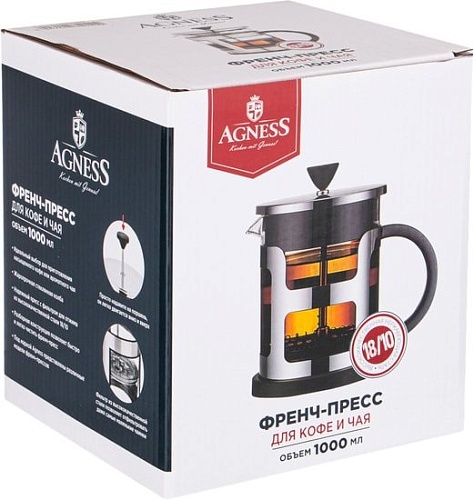 Френч-пресс Agness 884-049