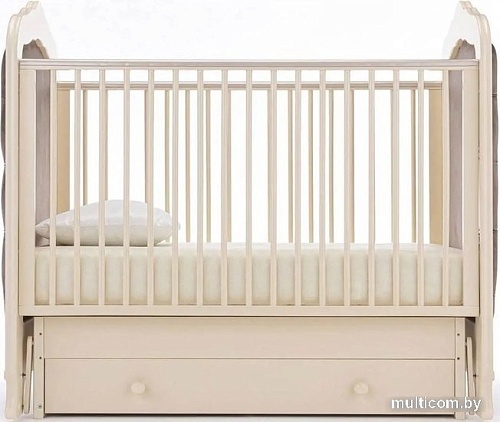 Классическая детская кроватка Nuovita Fulgore Swing (слоновая кость)