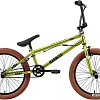 Велосипед Stark Madness BMX 2 2025 (ярко-зеленый/черный/песочный)