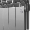 Биметаллический радиатор Royal Thermo BiLiner 350 Silver Satin VR (4 секции)