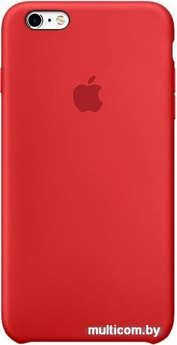 Чехол Apple Silicone Case для iPhone 6 Plus/6s Plus Red