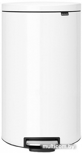 Brabantia FlatBack+ 30 л (белый)