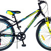 Велосипед Favorit Mateo 24MDA MAT24MD12BK-AL (черный/желтый)