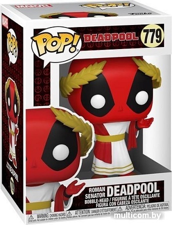 Фигурка Funko POP! Bobble Marvel Deadpool 30th Roman Senator Deadpool 54657