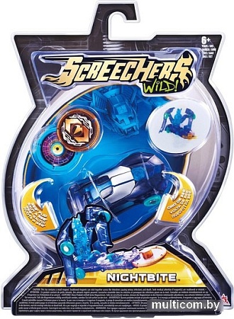 Трансформер Screechers Wild Машинка-трансформер Найтбайт л1