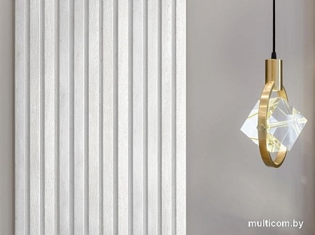 Интерьерная рейка Albico 2800x40x22 (дуб белый)