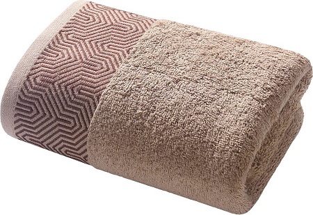 Полотенце Экотекс Калипсо 50x90 КЛ-05-С (бежевый)