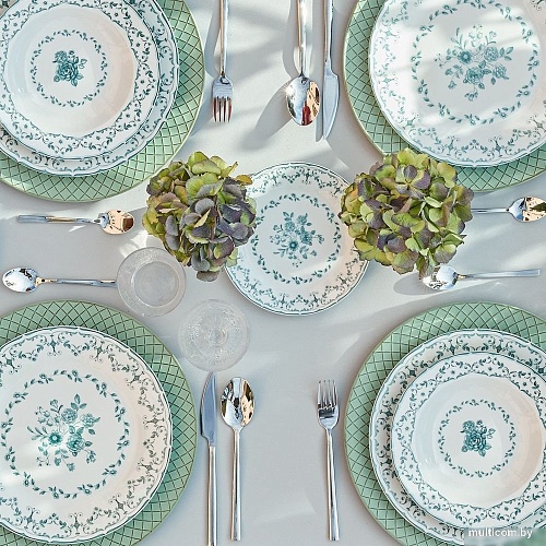 Набор тарелок Tognana New Olimpia Eloise ON070186028 (18шт)