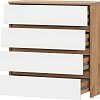 Комод Mio Tesoro Некст 1 4 ящика (дуб золотой/белый)