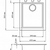 Кухонная мойка Omoikiri Bosen 41-WH (4993144)