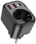 Разветвитель Hoco NS3 (черный)