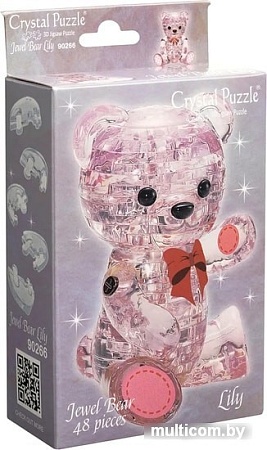 3Д-пазл Crystal Puzzle Хрустальный мишка 90266