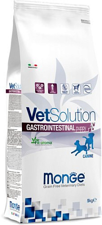 Сухой корм для собак Monge Vet Solution Gastrointestinal При заболеваниях жкт 5 кг