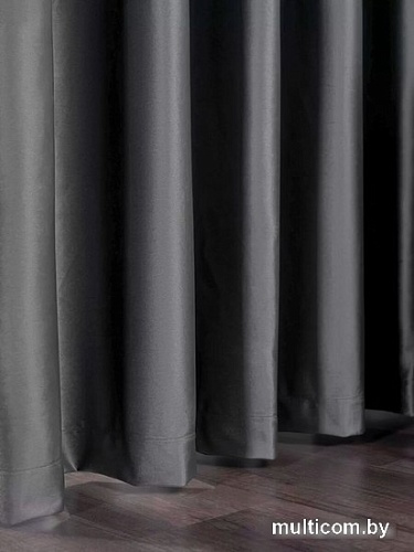 Комплект штор Soft Lines Бархат 9138-27 2.5x2.4 м (серый, 2 шт)