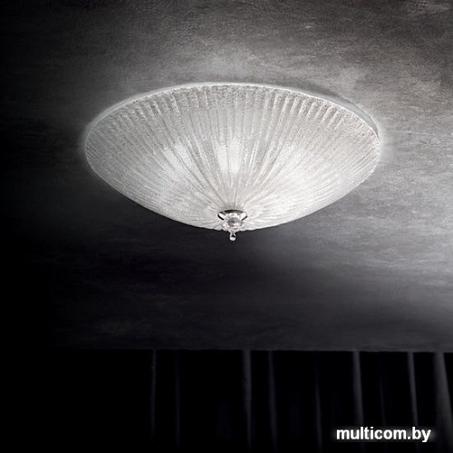 Люстра-тарелка Ideal Lux Shell PL3 (прозрачный)