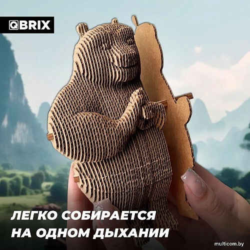 Конструктор QBRIX Панда 3D 20079
