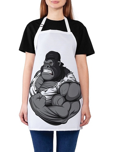 Фартук JoyArty Могучая горилла ap_15526