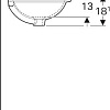 Умывальник Geberit VariForm 500.745.01.2