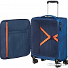 Чемодан-спиннер American Tourister Matchup Camo Blue 55 см