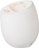 Стакан для зубной щетки и пасты Tatkraft Repose White 12202