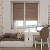 Рулонные шторы Legrand Гелакси 61.5x175 (какао)