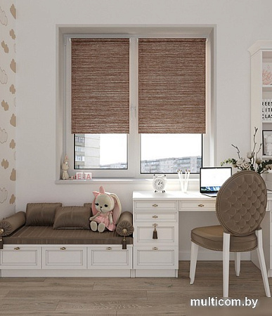 Рулонные шторы Legrand Гелакси 61.5x175 (какао)