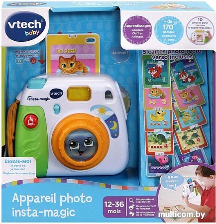 Развивающая игрушка VTech Волшебная мгновенная камера 80-612226