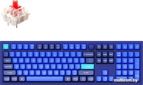 Клавиатура Keychron Q6 RGB Q6-O1-RU (Gateron G Pro Red)