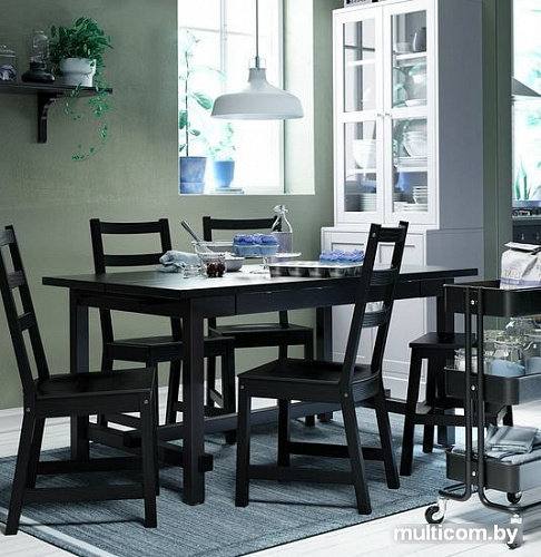Стул Ikea Нордвикен (черный) 103.695.49